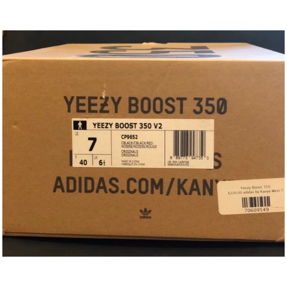Yeezy Boost 350 V2 Adidas Originals Mens size 7 - Picture 4 of 14